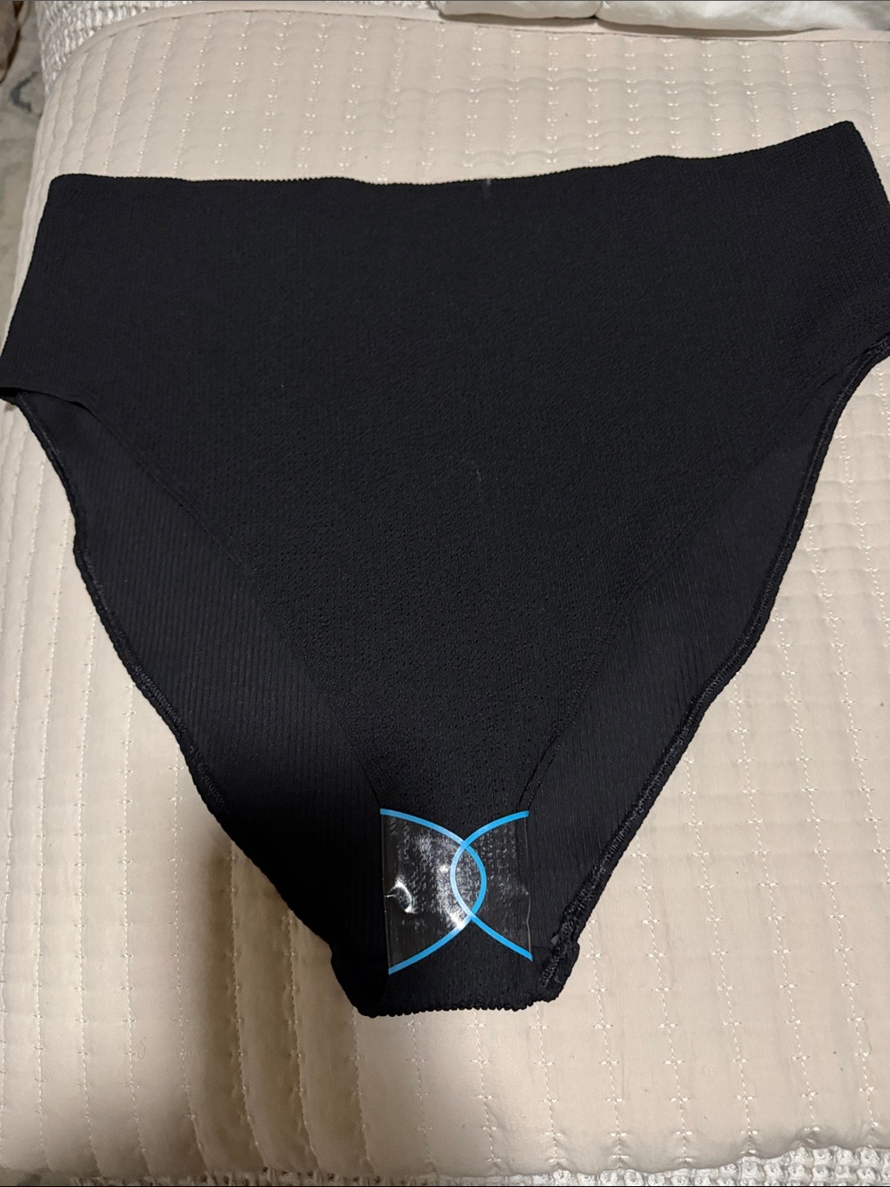 ASOS Black High-Waist Bikini Bottom